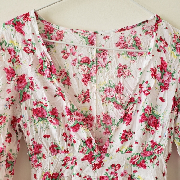 Summer Floral Dress - Picture 3 of 4